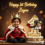 1st Baby Birthday Wish Prompts