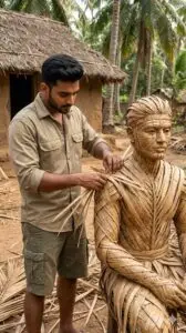 Craftsman Creating Sculpture Prompt - Trending Sculpture Prompt for Boys