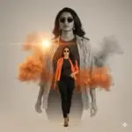 Realistic 8K Cinematic fashion poster prompt for girls - Cinematic Style fashion poster prompt for women