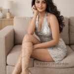 Ai Prompt of an elegant woman in shimmering sequin attire - Trending Prompt for Girls - Stylish Girl Prompt