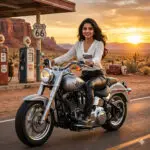 Beautiful Girl Riding Bullet Prompt - Prompt for girls - Beautiful Girl Prompt