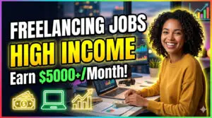 Freelancing Jobs High Income - Earning Big Online
