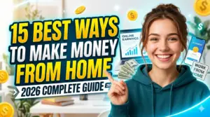 15 Best Ways on How to Make Money from Home (Step-by-Step Guide)
