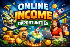 Online Income Opportunities - A Complete Guide to Earning from Home - Earn Money online