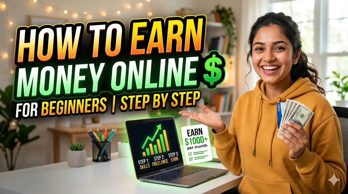How to Earn Money Online for Beginners Step by Step