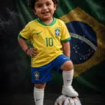 Brazil Neymar Jersey Prompt for Kids - Football Prompt for Kids