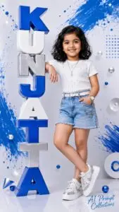 3D Block Letters Baby Girl