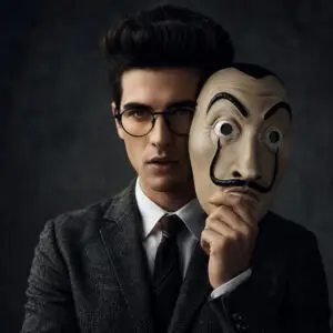 Salvador Dalí Mask Prompt – Mask Prompt for Men