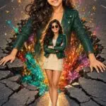 Stunning Girl Road Illusion Prompt – Giant Character 3D Digital Art Prompt