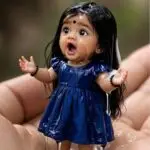 How to Create Trending Tiny Baby Bathing in Palm AI Videos for Instagram Reels